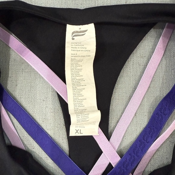 Fabletics Boost Built-In Bra Tank Size XL - Picture 6 of 6